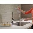 VoiceIQ Single-Handle Pull-Down Kitchen Faucet in Chrome Finish