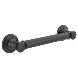 Concealed 12-in. Matte Black Grab Bar - in Multiple Configurations 41612-M