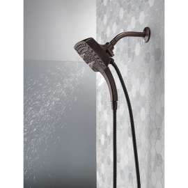 2.5 GPM 5-Setting Two-in-One Shower in Venetian Bronze
