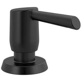 Essa RP100736BL Metal Soap Dispenser in Matte Black