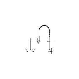 Commercial 55C: Two Handle Pre-rinse Wallmount Faucet, 55P1513