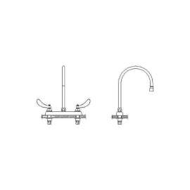 Commercial 26C3: 8 In Deck-Mount, 26C3954-R7