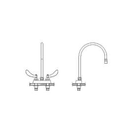 Commercial 27C4 / 27C5 / 27C6: 4 In Cast Deck-Mount, 27C4954-R7