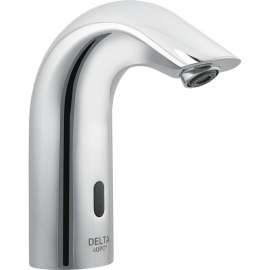 Electronic Battery Operated Electronic Bathroom Faucet in Chrome