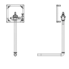 Commercial 1600T Series: E-Concealed HW Flush Valve RI, 1600T6103ARI-48