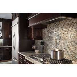 Contemporary 1165LF Wall Mount Pot Filler Faucet - in Polished Chrome