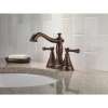 2597LF-RBMPU Cassidy Two Handle Centerset Lavatory Faucet - Metal Pop-Up in Venetian Bronze
