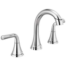 3533LF-PDMPU Kayra Two-Handle Widespread Pull-Down Bathroom Faucet, Chrome