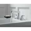 3564-MPU-DST Two Handle Widespread Lavatory Faucet - Metal Pop-Up in Polished Chrome