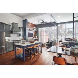 4193-AR-DST Pivotal Single Handle Lever Faucet in Arctic Stainless