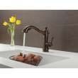 Single Handle Pull-Out Kitchen Faucet in Venetian Bronze