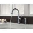 Delta Cassidy Single-Handle Kitchen Faucet With Spray