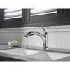 Single Handle Water Efficient Pull-Out Kitchen Faucet in Polished Chrome