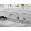 440-DST Collins Single Handle Kitchen Faucet with Spray in Polished Chrome