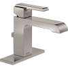 Ara 567LF-SSMPU Single Handle Lavatory Faucet - Metal Pop-Up in Brilliance Stainless