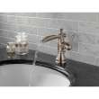Cassidy 598LF-SSMPU Single Handle Lavatory Faucet with Channel Spout - Metal Pop-Up in Brilliance Stainless