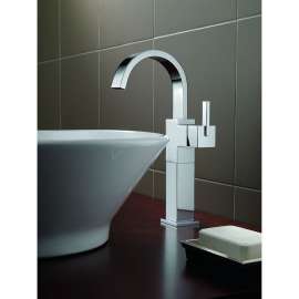 Vero 753LF Single Handle Vessel Lavatory Faucet in Polished Chrome