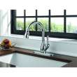 Leland 9178-DST Single Handle Pull-Down Kitchen Faucet in Polished Chrome