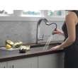 9193T-AR-DST Pivotal Single Handle Lever Faucet in Arctic Stainless