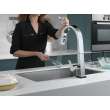 9193T-DST Pivotal Single Handle Lever Faucet in Chrome