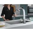 9193T-DST Pivotal Single Handle Lever Faucet in Chrome