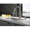 Pivotal Soap and Lotion Dispenser in Black Stainless