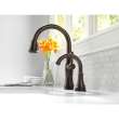 9197T-RB-DST Cassidy Single Handle Pull-Down Kitchen Faucet with Touch2O Technology in Venetian Bronze