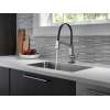 9693T-AR-DST Pivotal Single Handle Lever Faucet in Arctic Stainless