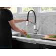 9693T-DST Pivotal Single Handle Lever Faucet in Chrome