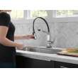9693T-DST Pivotal Single Handle Lever Faucet in Chrome