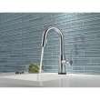 9959T-AR-DST Trinsic Single Handle Pull-Down Bar/Prep Faucet with Touch2O Technology in Arctic Stainless