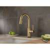 9959T-CZ-DST Trinsic Single Handle Pull-Down Bar/Prep Faucet with Touch2O Technology in Champagne Bronze