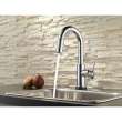 9959T-DST Trinsic Single Handle Pull-Down Bar/Prep Faucet with Touch2O Technology in Polished Chrome
