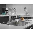 9993-AR-DST Pivotal Single Handle Bar Faucet in Arctic Stainless