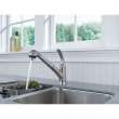 Single Handle Pull-Out Kitchen Faucet in Brilliance Stainless