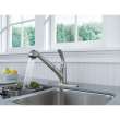 Single Handle Pull-Out Kitchen Faucet in Brilliance Stainless