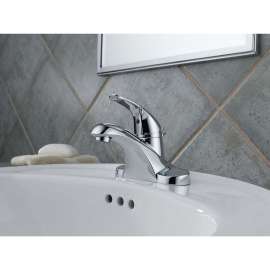 Foundations B510LF Single Handle Centerset Lavatory Faucet in Polished Chrome