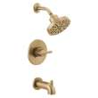144749-CZ Nicoli Monitor 14 Series Tub and Shower, Champagne Bronze