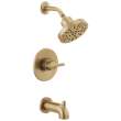 144749-CZ Nicoli Monitor 14 Series Tub and Shower, Champagne Bronze