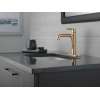 15849LF-CZ Nicoli Single Handle Bathroom Faucet, Champagne Bronze