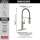 18804Z-SP-DST Theodora Single Handle Pull Down Spring Kitchen Faucet, Spotshield Stainless