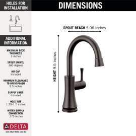1920-RB-DST Other Transitional Beverage Faucet, Venetian Bronze
