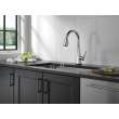19802TZ-DST Lenta Single Handle Pull Down Kitchen Faucet with Touch2O Technology, Chrome