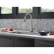 19802TZ-SP-DST Lenta Single Handle Pull Down Kitchen Faucet with Touch2O Technology, Spotshield Stainless