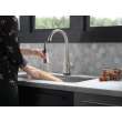 19802TZ-SP-DST Lenta Single Handle Pull Down Kitchen Faucet with Touch2O Technology, Spotshield Stainless