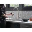 19802TZ-SP-DST Lenta Single Handle Pull Down Kitchen Faucet with Touch2O Technology, Spotshield Stainless