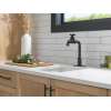 1990LFC-BL Broderick True Bar Kitchen Faucet, Matte Black