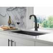 1993LF-BL Pivotal Single Handle Bar Faucet, Matte Black
