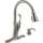 19950Z-SSSD-DST Arabella Single Handle Pull Down Kitchen Faucet with Soap Dispenser and ShieldSpray, Stainless