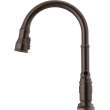 2390L-RB-DST Broderick Two Handle Pull Down Bridge Kitchen Faucet, Venetian Bronze